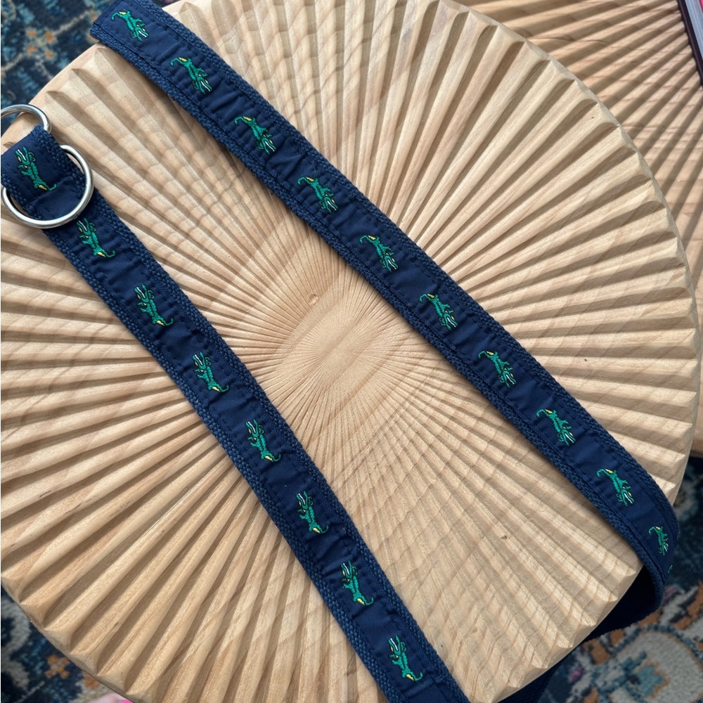 Alligator Navy Belt 43 inches long Golf Tennis Pickleball